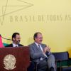 A presidente Dilma Rousseff destacou a sanção da nova Lei Audiovisual, enquanto falava sobre o novo projeto