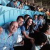 'Bela recordação do último jogo do Brasil - com a turma toda', vibrou Patrícia Poeta