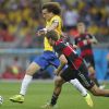 David Luiz recebeu vários elogios por sua atuação nos jogos do Brasil pela Copa do Mundo