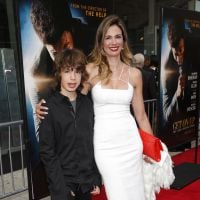 Mick Jagger recebe Luciana Gimenez e o filho Lucas em estreia de filme, nos EUA