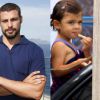 Cauã Reymond mostra muitas semelhanças com a filha, Sofia, de 2 anos, fruto do relacionamento do ator com Grazi Massafera