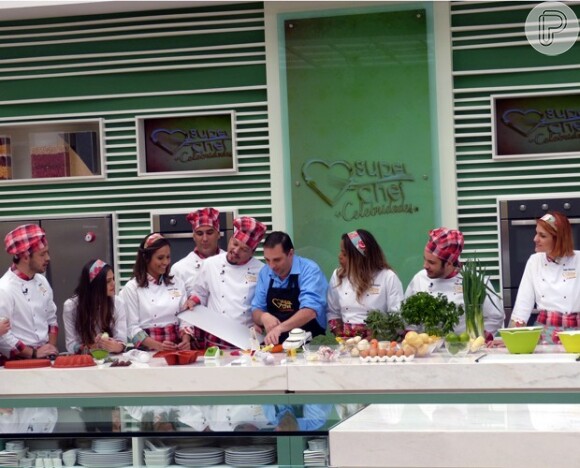 Os participantes do 'Super Chef Celebridades' já tiveram o primeiro workshop