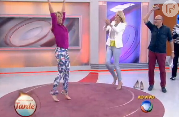 Claro que Ticiane Pinheiro foi muito aplaudida!