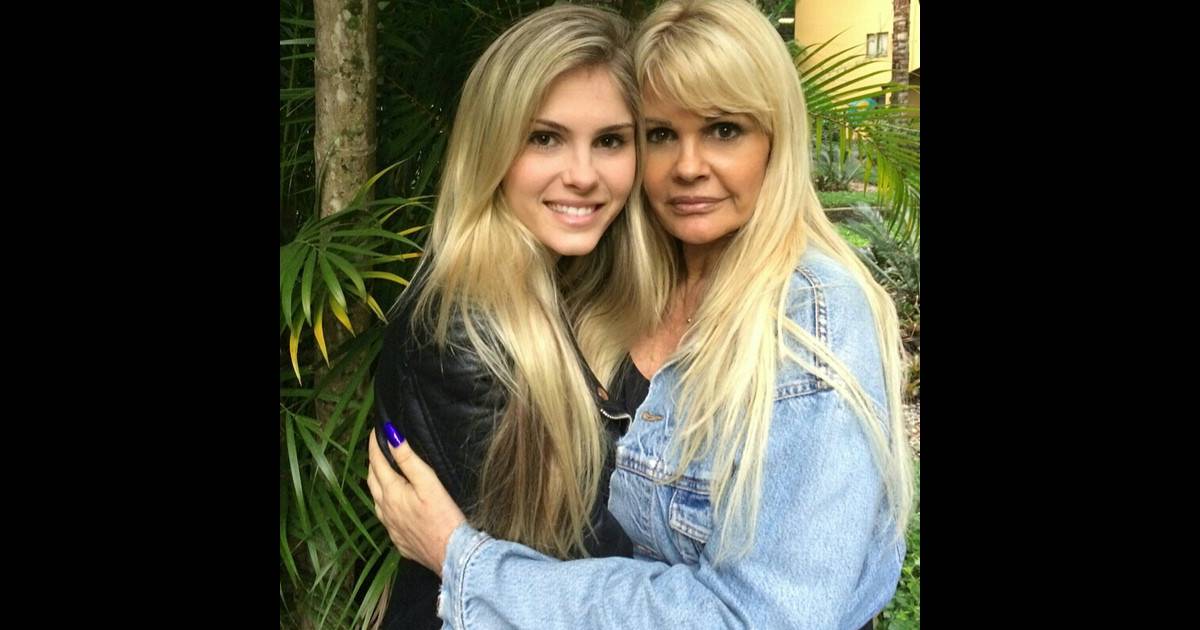 Monique Evans se declara para a filha Bárbara Te amo demais Purepeople