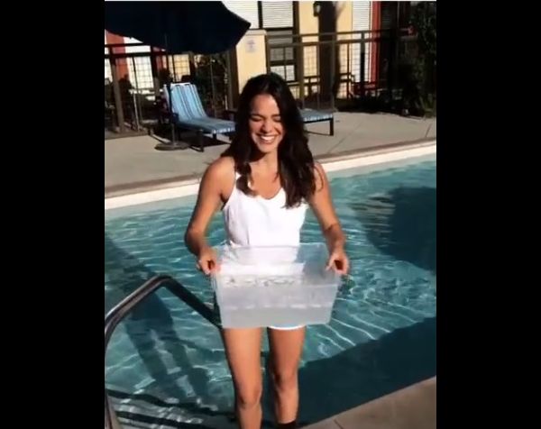 Bruna Marquezine Aceita Desafio De Luan Santana E Se Molha Com O Balde De Gelo Purepeople