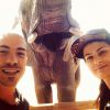 Isabelli Fontana e Di Ferrero curtem as férias em uma viagem pela África do Sul, em 20 de agosto de 2014