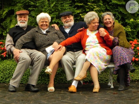 No quadro 'Os Velhinhos se Divertem', idosos vivem situações absurdas e engraçadas