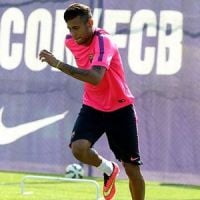 Neymar volta a treinar após lesão no tornozelo: 'Mostrou evolução'