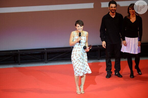 Binaca Comparato foi premiada por seu trabalho no filme 'Somos Tão Jovens'