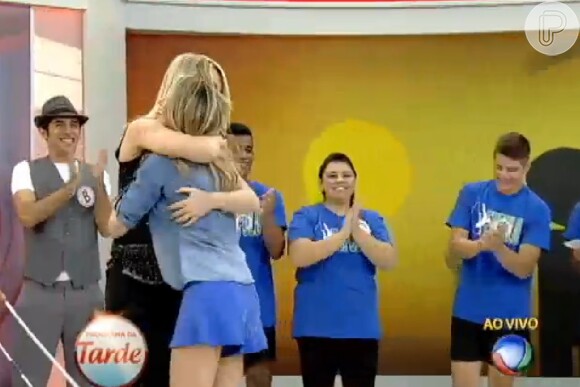 Ana Hickmann e Ticiane Pinheiro comemoraram muito