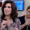 Fernanda Souza se recusa a provar bucho e Fátima Bernardes encara uma porção de jiló ao vivo no programa 'Encontro'
