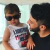 Gusttavo Lima brinca ao ser elogiado pelo filho no Instagram, em 8 de novembro de 2018