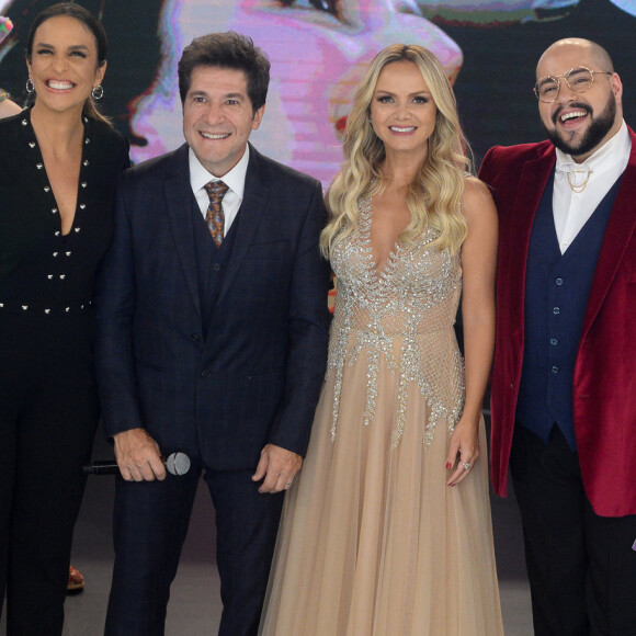 Eliana recebeu Ivete Sangalo, Daniel e Tiago Abravanel no primeiro dia de Teleton