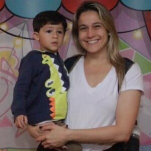 Gabriel, filho de Fernanda Gentil, está com 3 anos