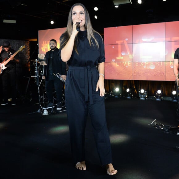 Ivete Sangalo fez pocket show do 'Live Experience' em sede do Google em São Paulo, na noite desta quarta-feira, 21 de novembro de 2018