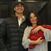 Isis Valverde deu à luz Rael, seu primeiro filho com André Resende, no dia 19 de novembro de 2018