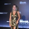 Giovanna Ewbank usou joias Swarovski para a cerimônia do 'Senai Brasil Fashion', projeto 'Todo mundo tá na Moda', no Rio de Janeiro, na noite desta quinta-feira, 22 de novembro de 2018