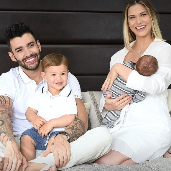 Gusttavo Lima e Andressa Suita não pensam em ter mais filhos