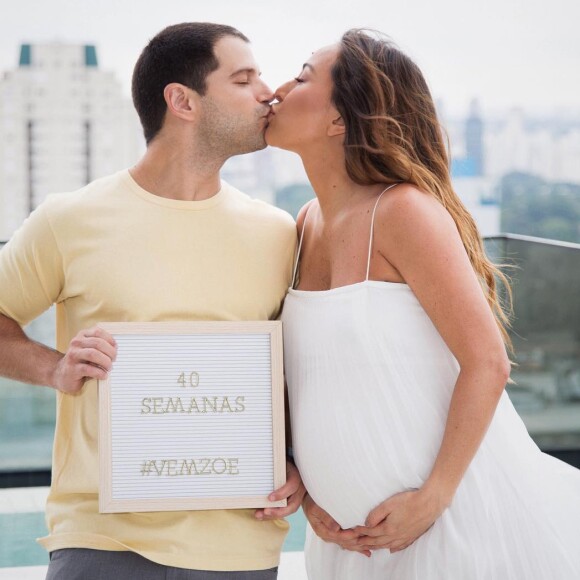 Sabrina Sato já completou 40 semanas de gestação da primeira filha, Zoe