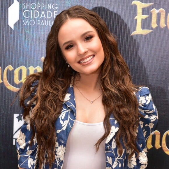 Larissa Manoela e o namorado, Leo Cidade, prestigiam pré-estreia do filme 'Encantado' no shopping Cidade Jardim em São Paulo, na manhã deste sábado, 24 de novembro de 2018