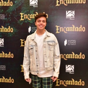 Larissa Manoela e o namorado, Leo Cidade, prestigiam pré-estreia do filme 'Encantado' no shopping Cidade Jardim em São Paulo, na manhã deste sábado, 24 de novembro de 2018