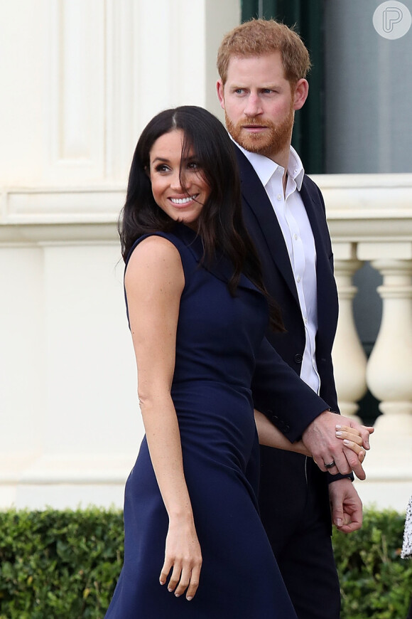 Príncipe Harry e Meghan Markle estão à espera do primeiro filho