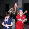 Luciana Cardoso é mãe de Guilherme, de 14 anos, e de Rodrigo, de 10