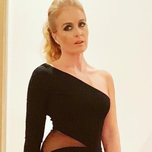 Angélica apostou em vestido com recortes e ganhou elogios do marido, Luciano Huck