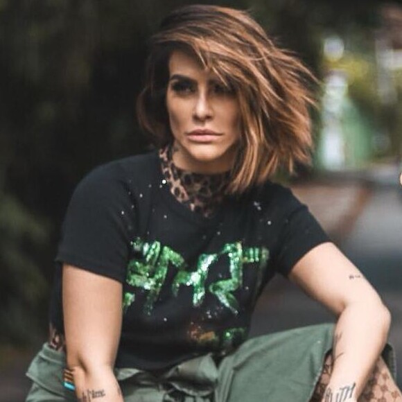 Cleo comemorou a parceria com o rapper Mano Brown no Instagram