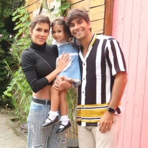 Deborah Seco e Hugo Moura comemoraram 3 anos da filha, Maria Flor