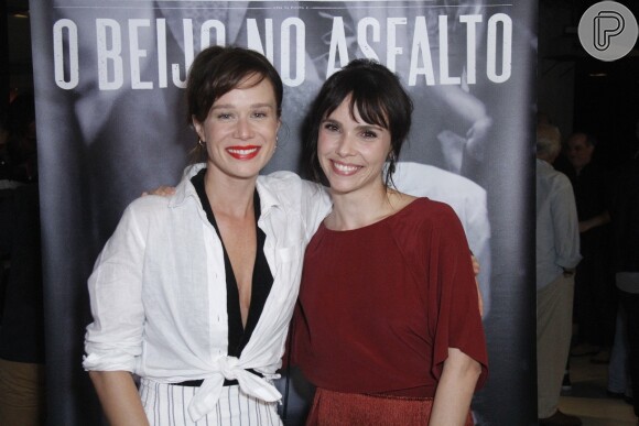 Mariana Ximenes prestigiou a estreia do filme 'O Beijo no Asfalto', no Espaço Itaú de Cinema, na zona sul do Rio, nesta segunda-feira, 3 de dezembro de 2018