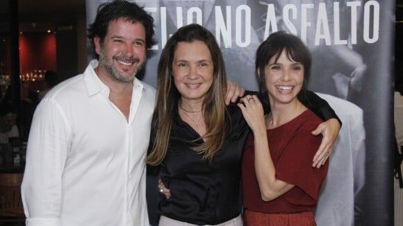 Adriana Esteves reencontra Débora Falabella e Murilo Benício em estreia de filme