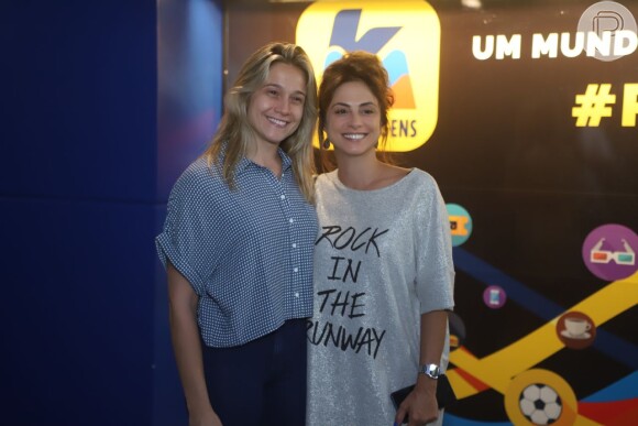 Fernanda Gentil e Priscila Montandon curtem show de Sandy, no Rio de Janeiro, em 22 de dezembro de 2018