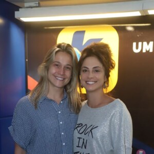 Fernanda Gentil e Priscila Montandon prestigiam show de Sandy