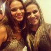Bruna Marquezine passa o fim de semana em São Paulo e curte balada sertaneja com amiga de Neymar