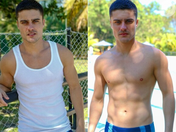 Guilherme Leicam mudou o seu corpo e depilou totalmente os pelos do corpo