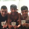Sortudo, Neymar ganha rodada de pôquer e zoa amigos em seu Instagram: 'Deitei neles!'. postou ele nesta segunda-feira, 15 de setembro de 2014