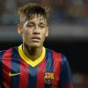 O craque Neymar defende a camisa do Barcelona