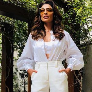 All white: o look todo branco e elegante já foi aposta de Juliana Paes