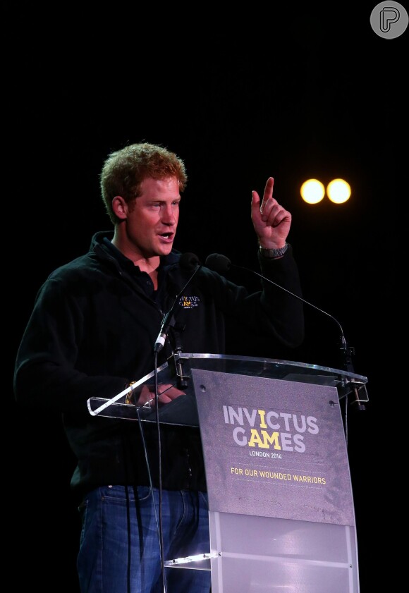 Príncipe Harry agradeceu ao público que o parabenizou pelos Jogos Invictus e pelos seus 30 anos