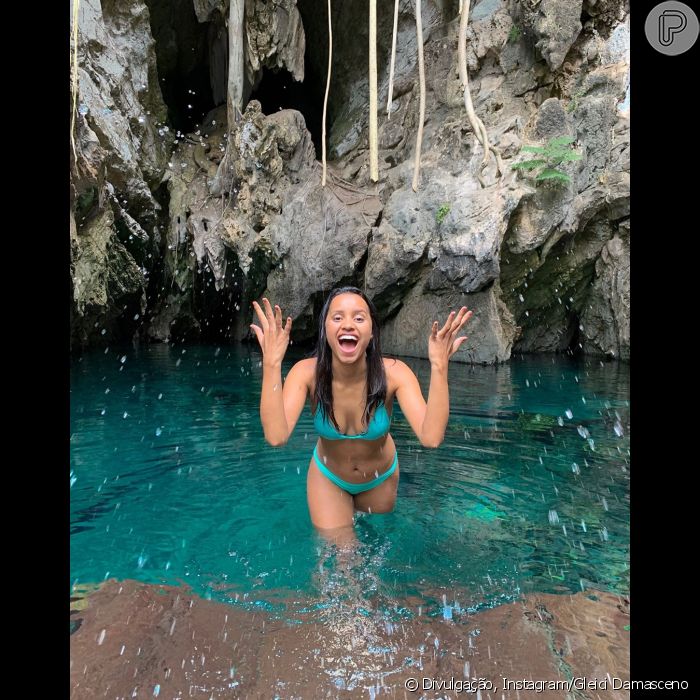 A ex-BBB Gleici viajou para o Jalapão e dispensou make em suas fotos no destino turístico