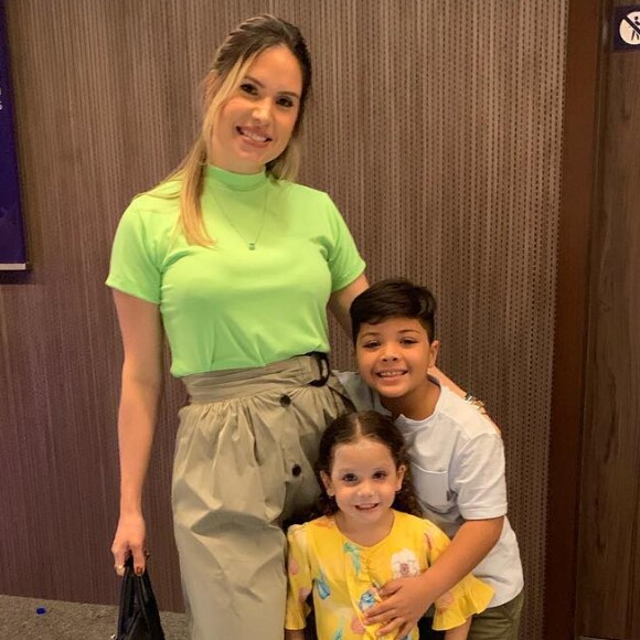 Yhudy e Ysis acompanharam de perto o mesversário do irmão caçula