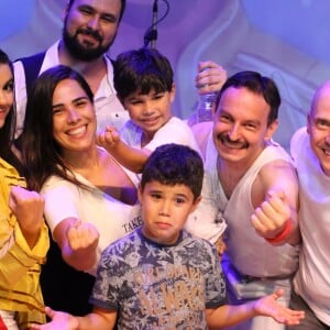 Wanessa Camargo leva filhos para assistir 'Show Queen Lives Kids' em teatro no shopping da Gávea, zona sul do Rio de Janeiro, neste sábado, 19 de janeiro de 2019