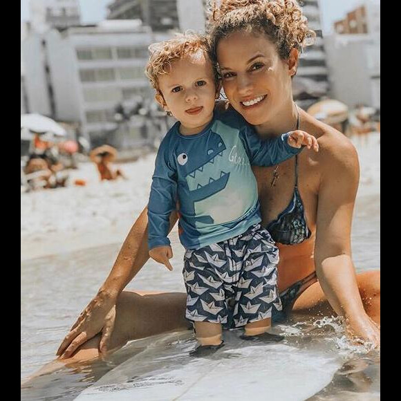 Filho de Maíra Charken, de 1 ano, sofre queimaduras na escola