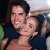 Kaká e Carol Dias ficaram noivos no início de janeiro de 2019