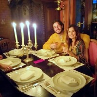 Fátima Bernardes e Túlio Gadêlha brindam em jantar à luz de velas em GO. Fotos!