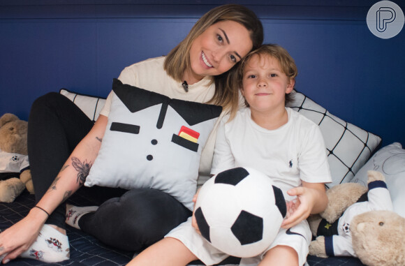 Carol Dantas é mãe de Davi Lucca, de 7 anos, fruto da relação com Neymar