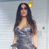 Anitta mostra look sensual metalizado na gravação do clipe 'Machika'