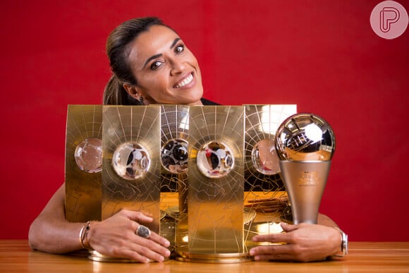 Marta Silva, camisa 10 da Seleção Brasileira, acumula seis vezes o título da Fifa de Melhor Jogadora de Futebol do Mundo