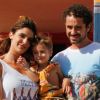 Rafa Brites e Felipe Andreoli comemoraram o aniversário do filho, Rocco